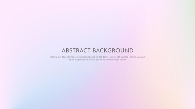 Gradient holographic background Blurred texture effect bright colored modern abstract graphic illustration