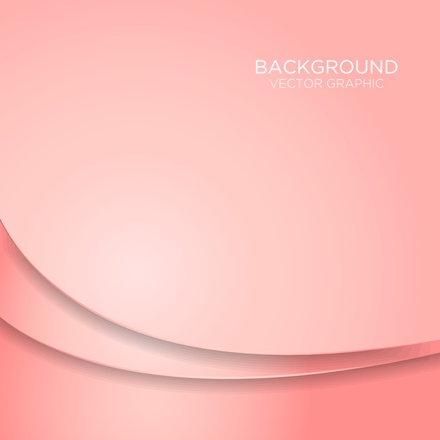 Gradient kurve baggrund overlappende lag med plads til tekst og besked design