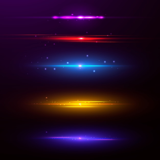 gradient light effect collection element