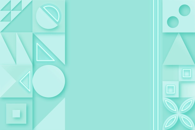 Gradient mint bakgrund