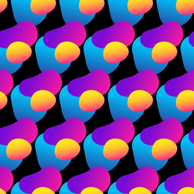 gradient shapes seamless textile fabric wrapping wallpaper pattern design print graphic swatch art