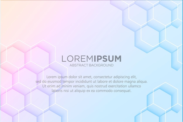 gradient simple colorful with line background template free vector