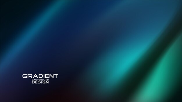 Gradient style background design with colorful wave