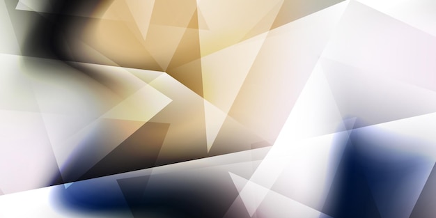Gradient triangles polygon style background