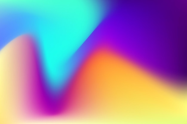 Gradient vibrant colour