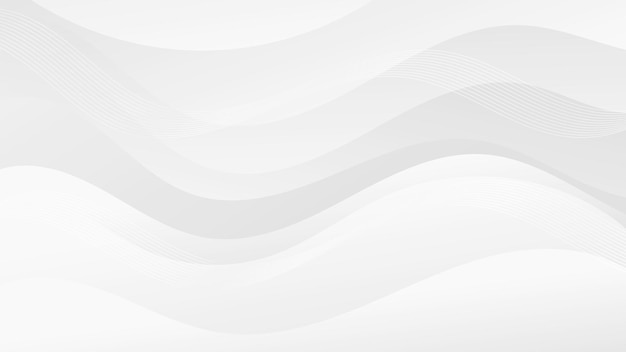 Gradient waves merge smoothly in this eye catching abstract design
