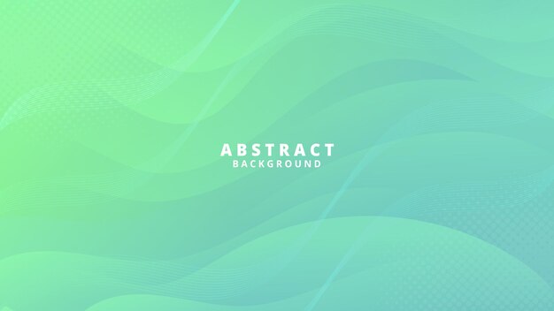 Gradient waves with stunning color harmony