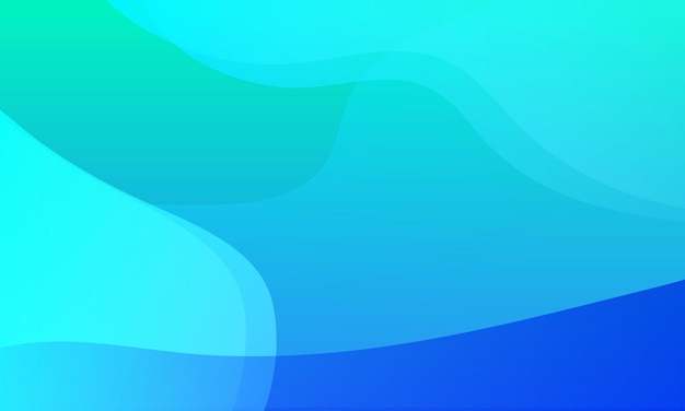 Gradient wavy background design abstract wave shapes background