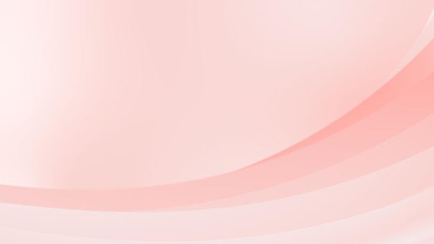 Gradient wavy shapes abstract peach pink background