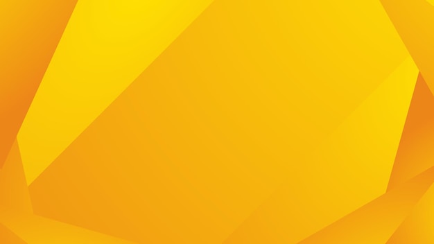 Gradient yellow and orange geometric shapes background