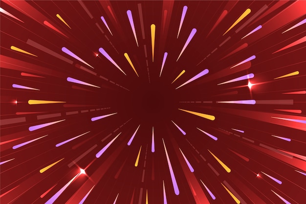 gradient zoom effect background