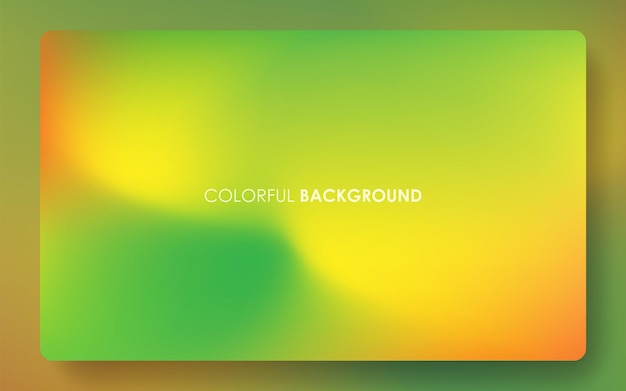 gradients green and yellow colorful background