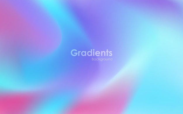gradients mesh blue purple and pink background