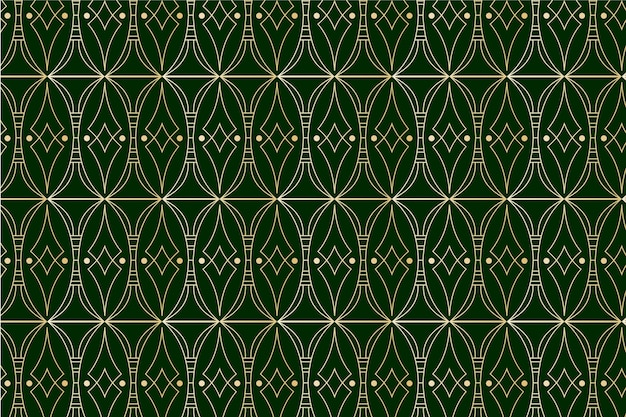 Gradyan art deco desen tasarımı