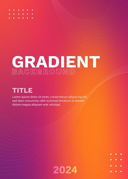 Grainy Orange Gradient Background Texture