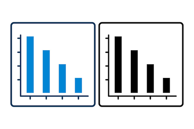 graph drop icon vector Icon related to graph and seo suitable for web site app user interfaces printable etc solid icon style simple vector design editable
