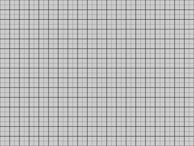 Graph paper Seamless millimeter grid Square graph paper background geometric line pattern for school technical engineering Vector repeating blueprint texture Business project draft