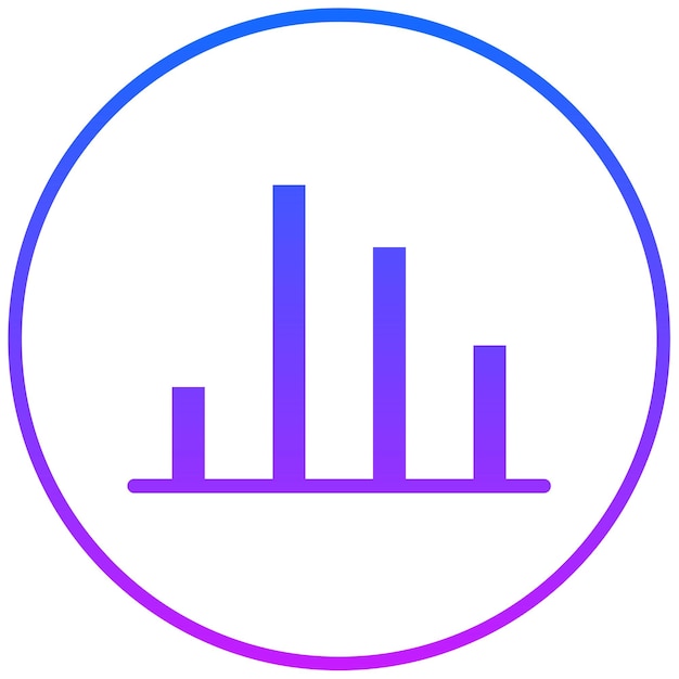 Graph Vector Illustration