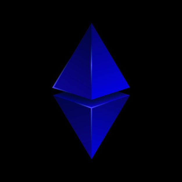 Graphic 3D Rombus Blue Geometric Element