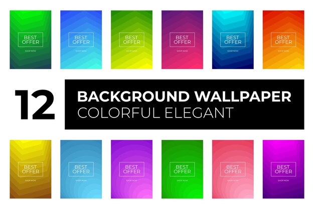 graphic background art best offer vector minimal collection cool modern space promotion bluegreen