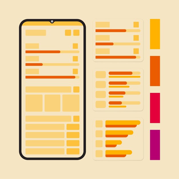 graphic elements for user interface design