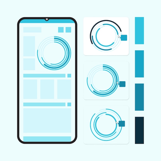 graphic elements for user interface design