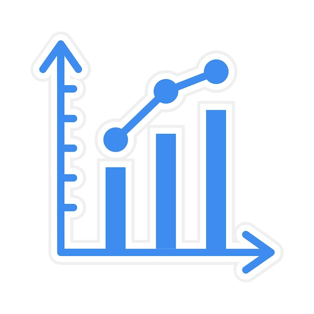 Graphs icon vector image Can be used for Crowdfunding