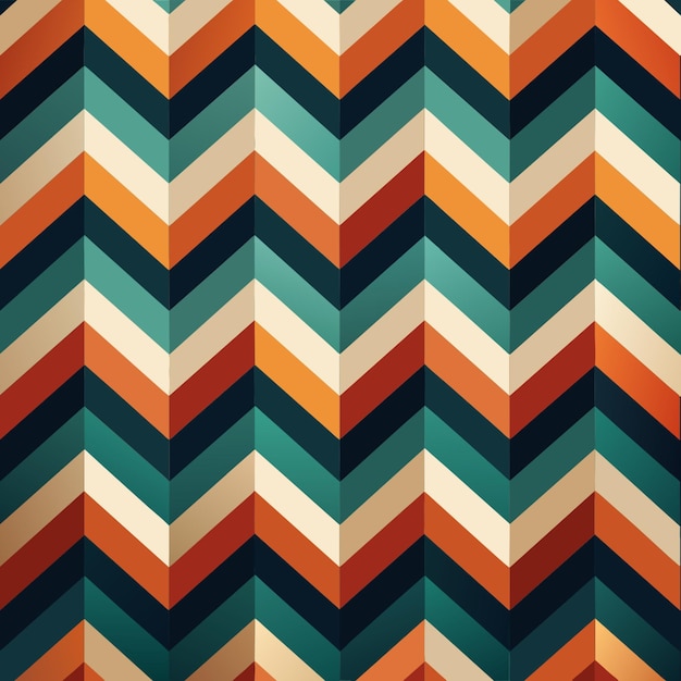 Gratis sømløs geometrisk abstrakt teksturmønster vektor illustration wallpaper baggrund