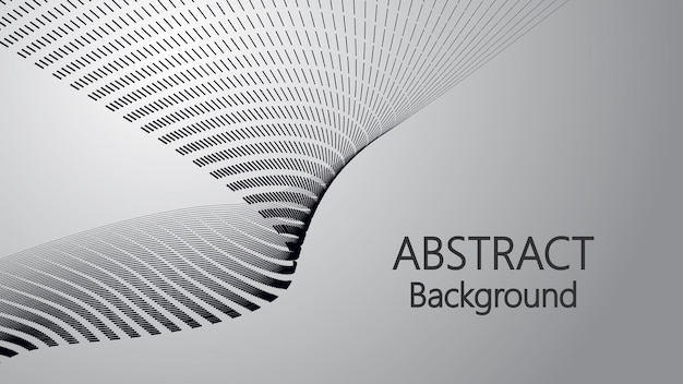 Gray abstract background with curve line vector image illustration for backdrop or wallpaper