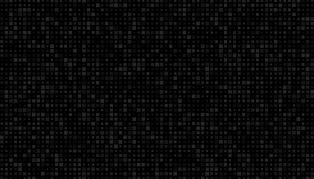 Gray black square geometric pattern background