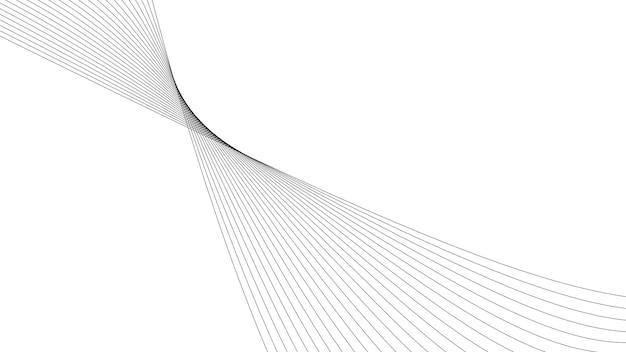 gray gradient with cuve line background wallpaper vector image for backdrop or presentation