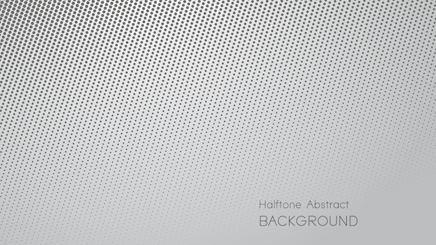 gray gradient with halftone abstract background vector image