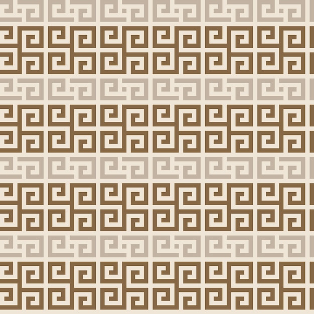 Greek key pattern greecian seamless background decorative ancient meander athens border ornament set