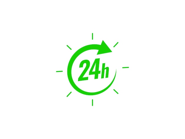 Green 24 hour everyday open service
