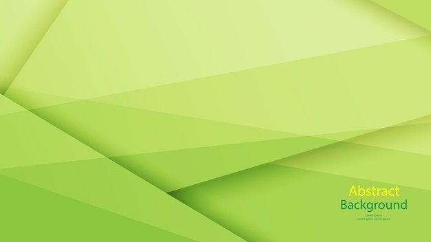 green and Yellow color background abstract art vector