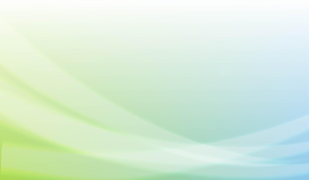 green bakground with line and blur with gradient background, vector illustration