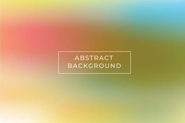 Green Blur Background Design Template