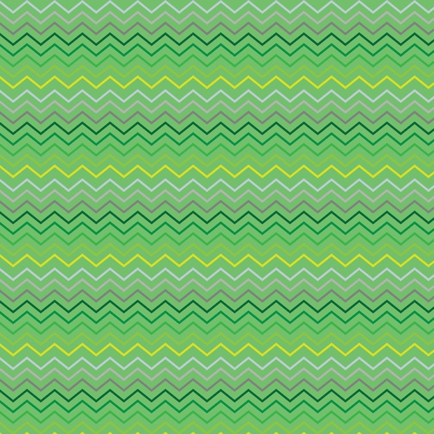 Green Chevron Zigzag Lines Texture Banners