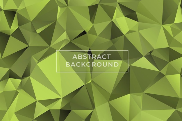 green geometric abstract background design template