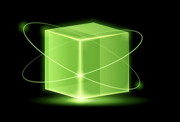 Green glow block