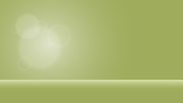 Green gradient background with light spot