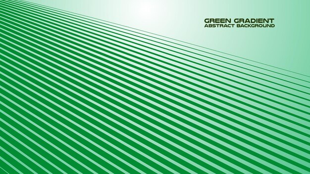 Green gradient with curved line abstract background for backdrop or presentation