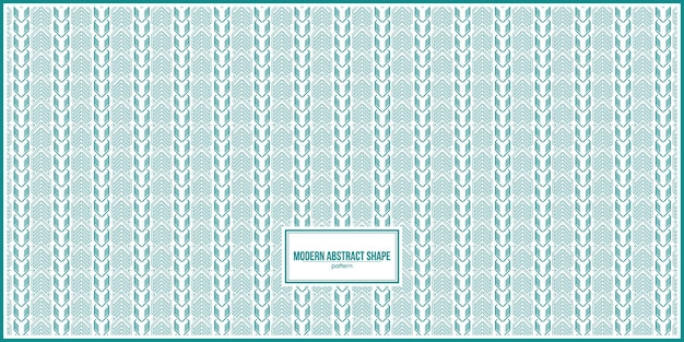 green modern abstract shape pattern