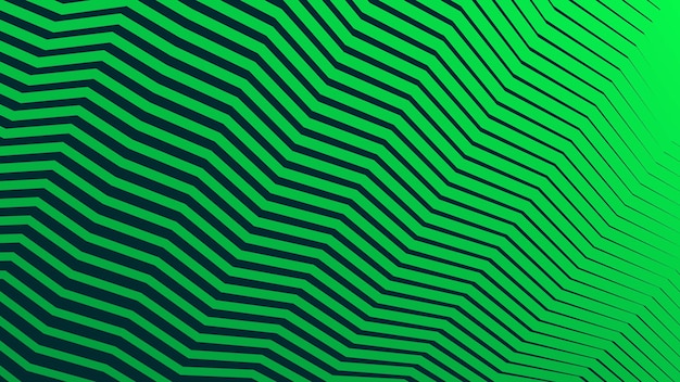 Green stripes zig zag lines abstract background for backdrop