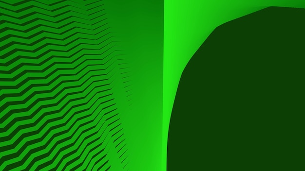 Green zig zag pattern abstract background for backdrop or fabric style