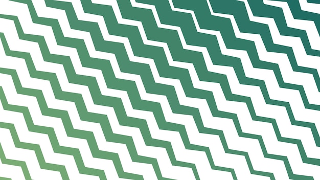 green zigzag stripes line pattern background for fresh and energetic designs