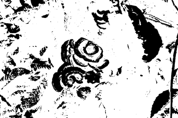 Gren ve lekeler içeren rustik grunge vektör dokusu Soyut parazit arka planı Yıpranmış yüzey