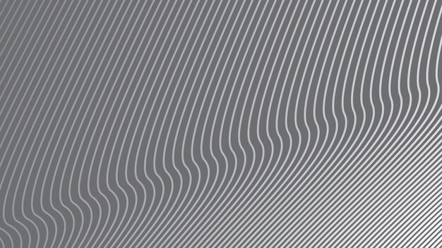 Grey abstract background with curve line for backdrop or presentation