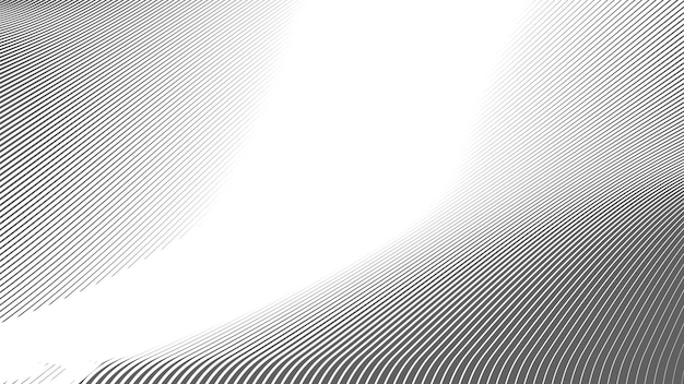 Grey and white abstract background with curve stripes line for backdrop or presentation