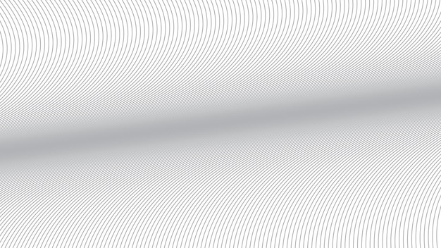 Grey curve lines abstract background vector image for backdrop or presentation